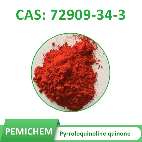 Shanghai Pemichem Lab Supply Raw Materials Pharmaceutical Intermediates Powder Pyrroloquinoline Quinone CAS 72909