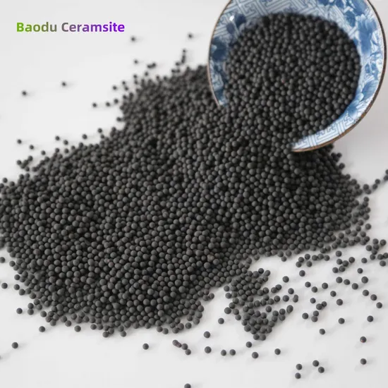 Water Filtration Media Ceramsite Filter Material for Wastewater Treatment Plants 