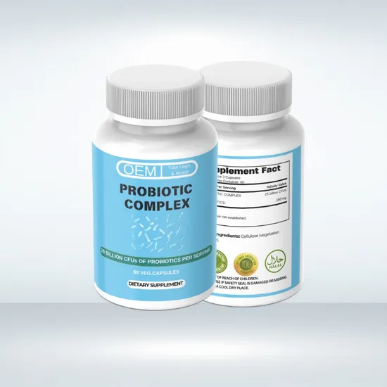 OEM Probiotics Complex with Prebiotics Capsules Balance Gut Flora, Enhance Digestive Health 